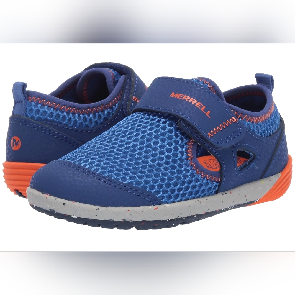 Merrell  Bare Steps® H2O Water Shoe, Blue/Orange. New with tags. - Picture 2 of 10